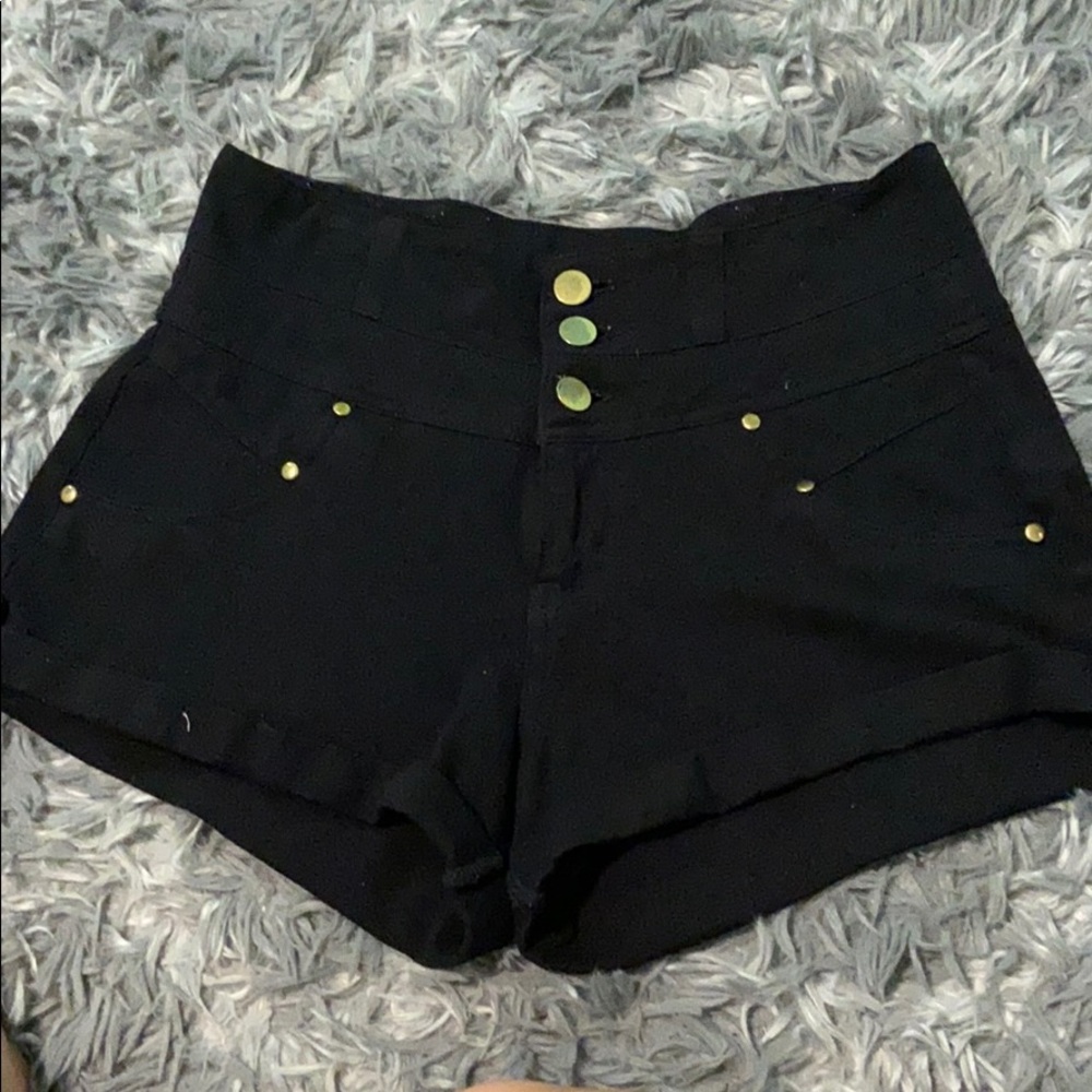 Black shorts